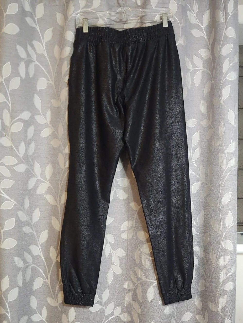 MR Basics Shimmery Black Jogger Pants size M
